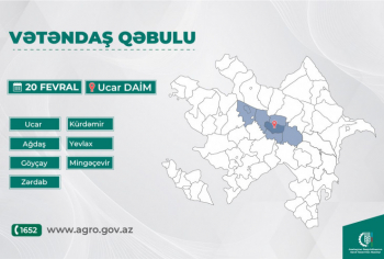Kənd təsərrüfatı naziri Məcnun Məmmədov Ucarda vətəndaşları qəbul edəcək