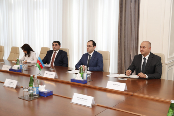 Nazir Məcnun Məmmədov İndoneziyanın Azərbaycandakı səfiri ilə görüşüb