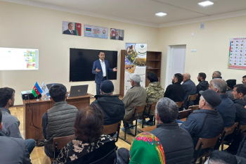 İşğaldan azad edilmiş ərazilərdə fermerlər üçün təlim proqramları davam etdirilir