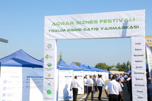 Ağcabədidə Aqrar Biznes Festivalı və mövsümün ilk Toxum Sərgi-Satış Yarmarkası keçirilib