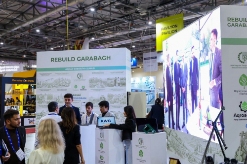 Kənd Təsərrüfatı Nazirliyi 6-cı “Rebuild Garabagh” sərgisində təmsil olunur